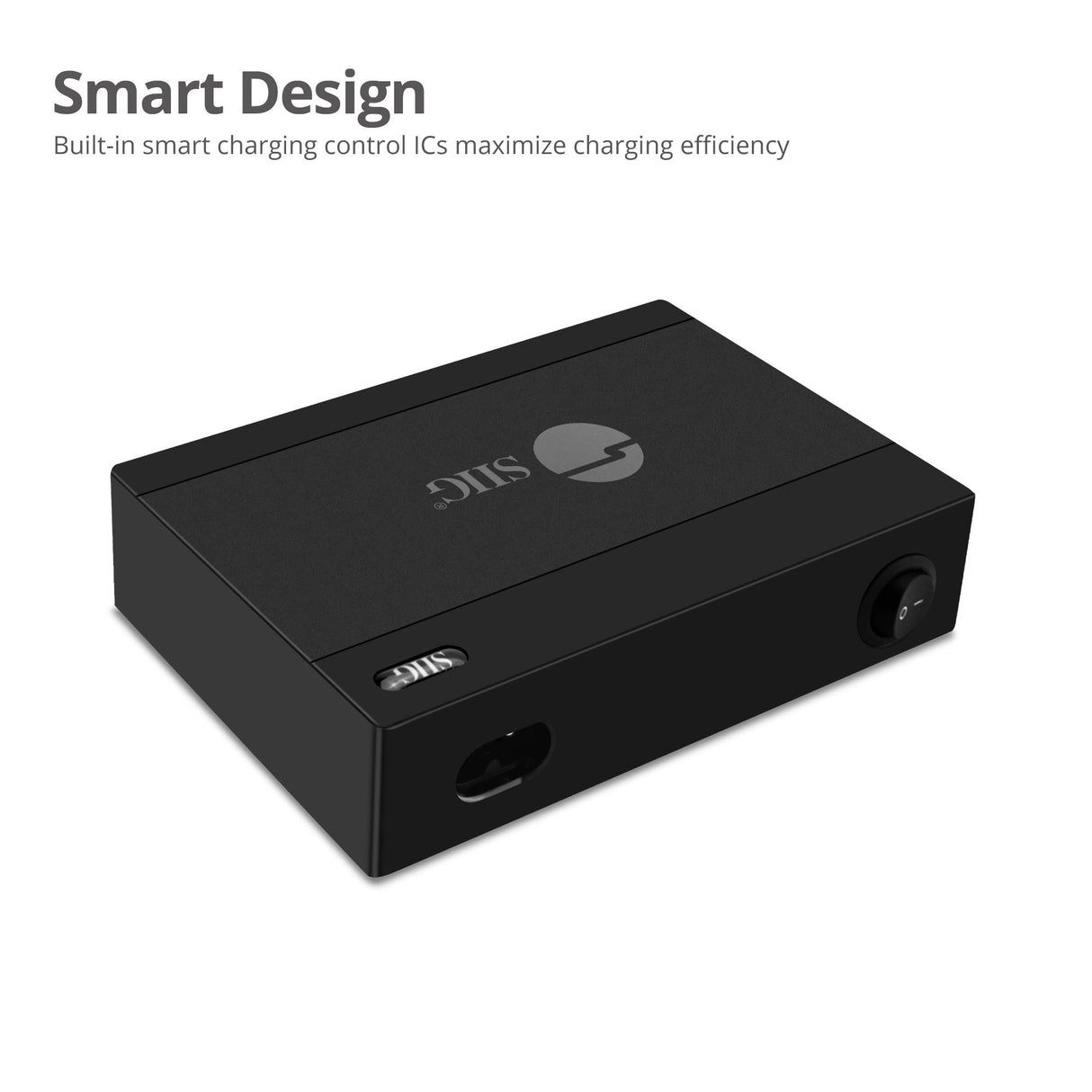 60W 10-Port USB Charger