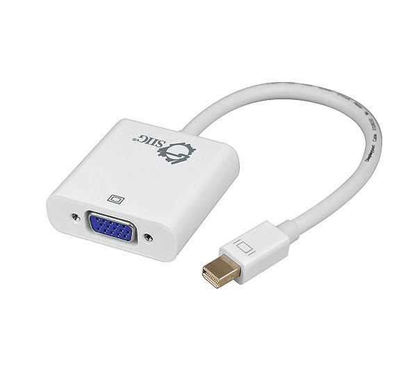 Mini DisplayPort to VGA Adapter Converter