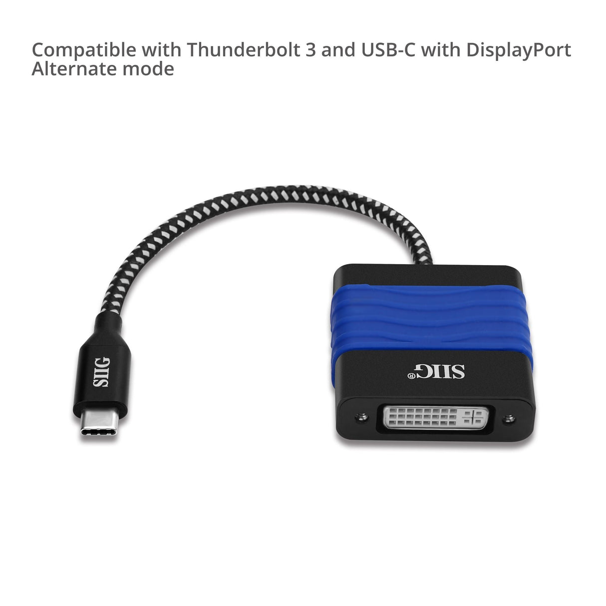 USB Type-C to DVI Video Cable Adapter