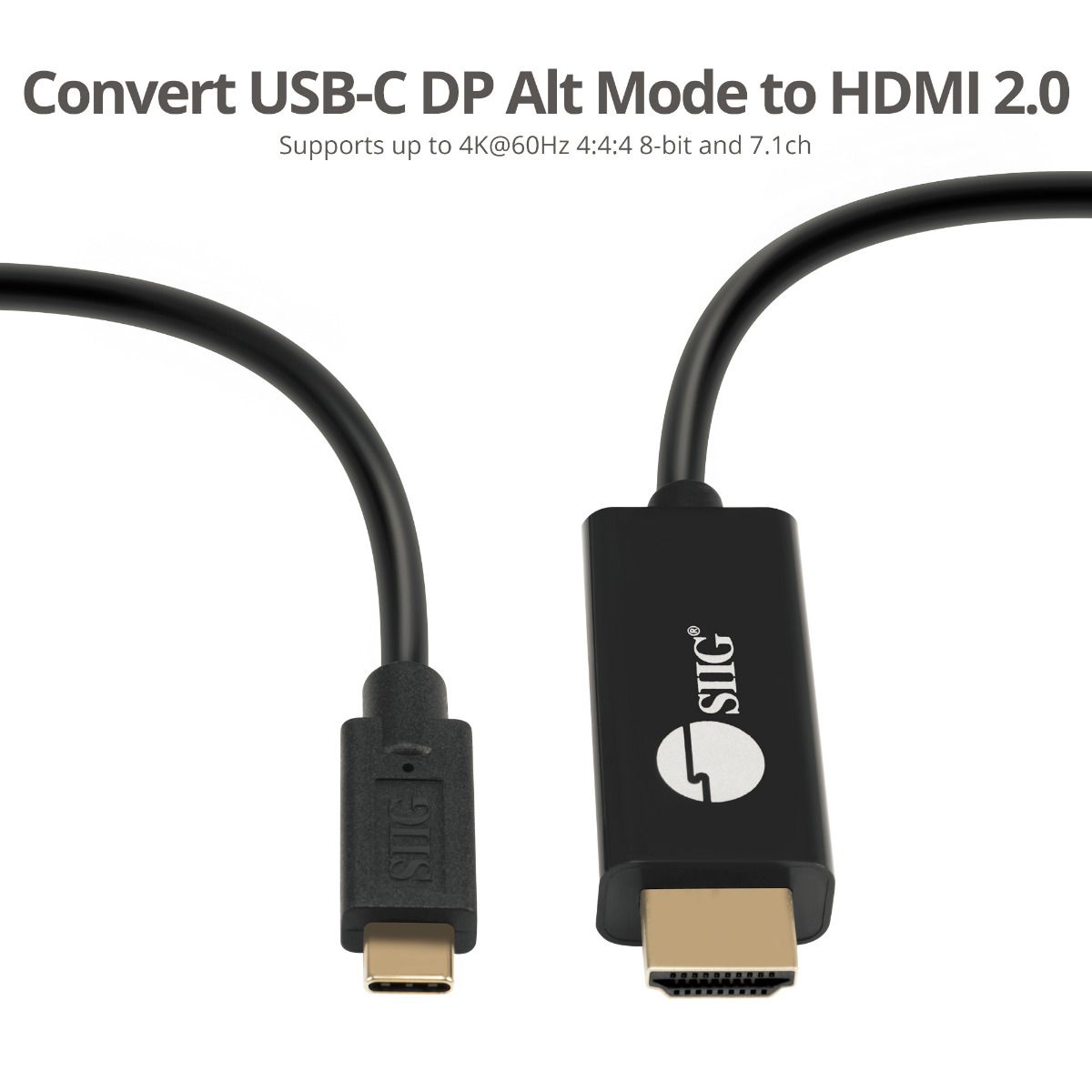 USB-C to HDMI Active Cable - 2M, 4K60Hz HDR