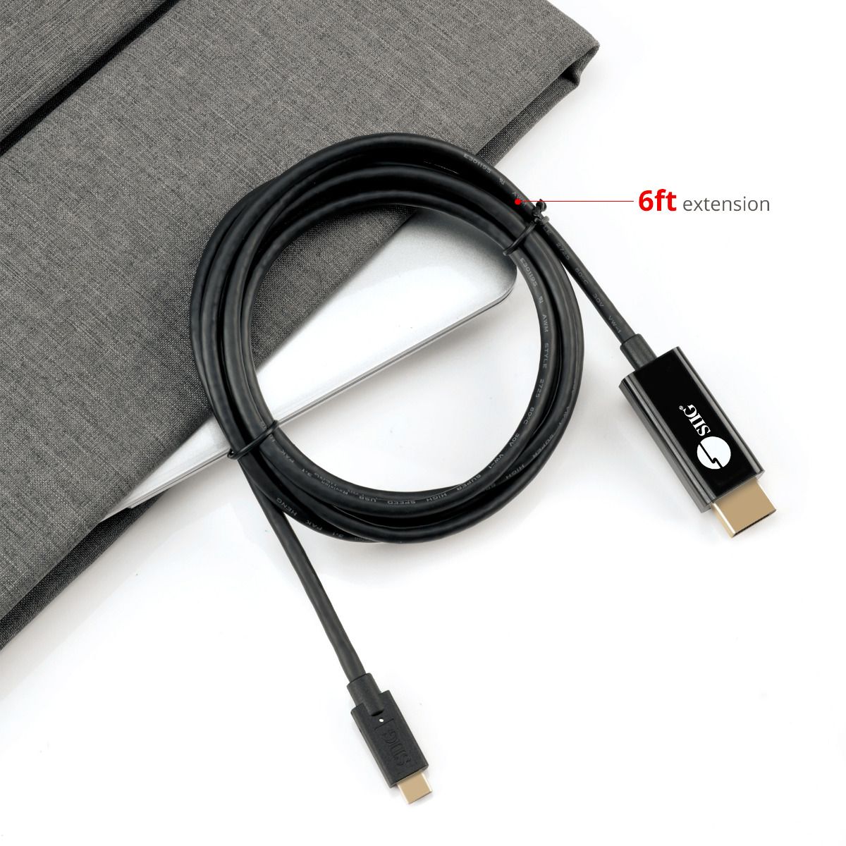 USB-C to DisplayPort Active Cable - 2M, 4K60Hz, HDR