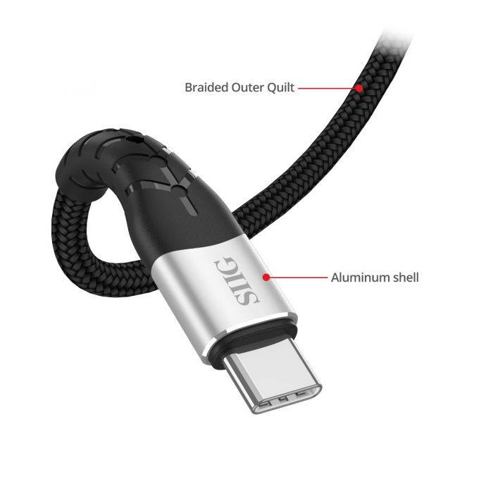 USB-C to USB-C 60W Charging and Sync Cable - 6ft