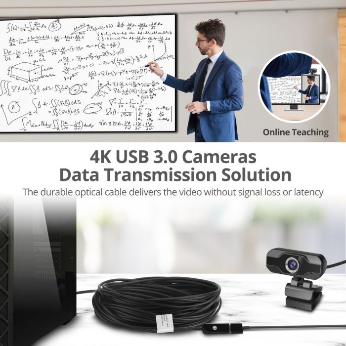 USB 3.0 AOC Male to Female Active Cable - 30M