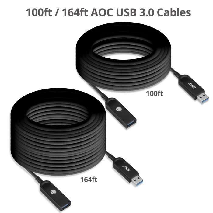 USB 3.0 AOC Male to Female Active Cable - 30M