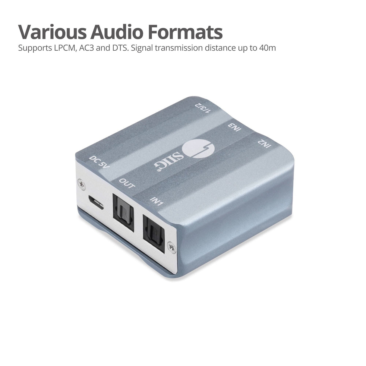 3x1 S/PDIF Toslink Switch