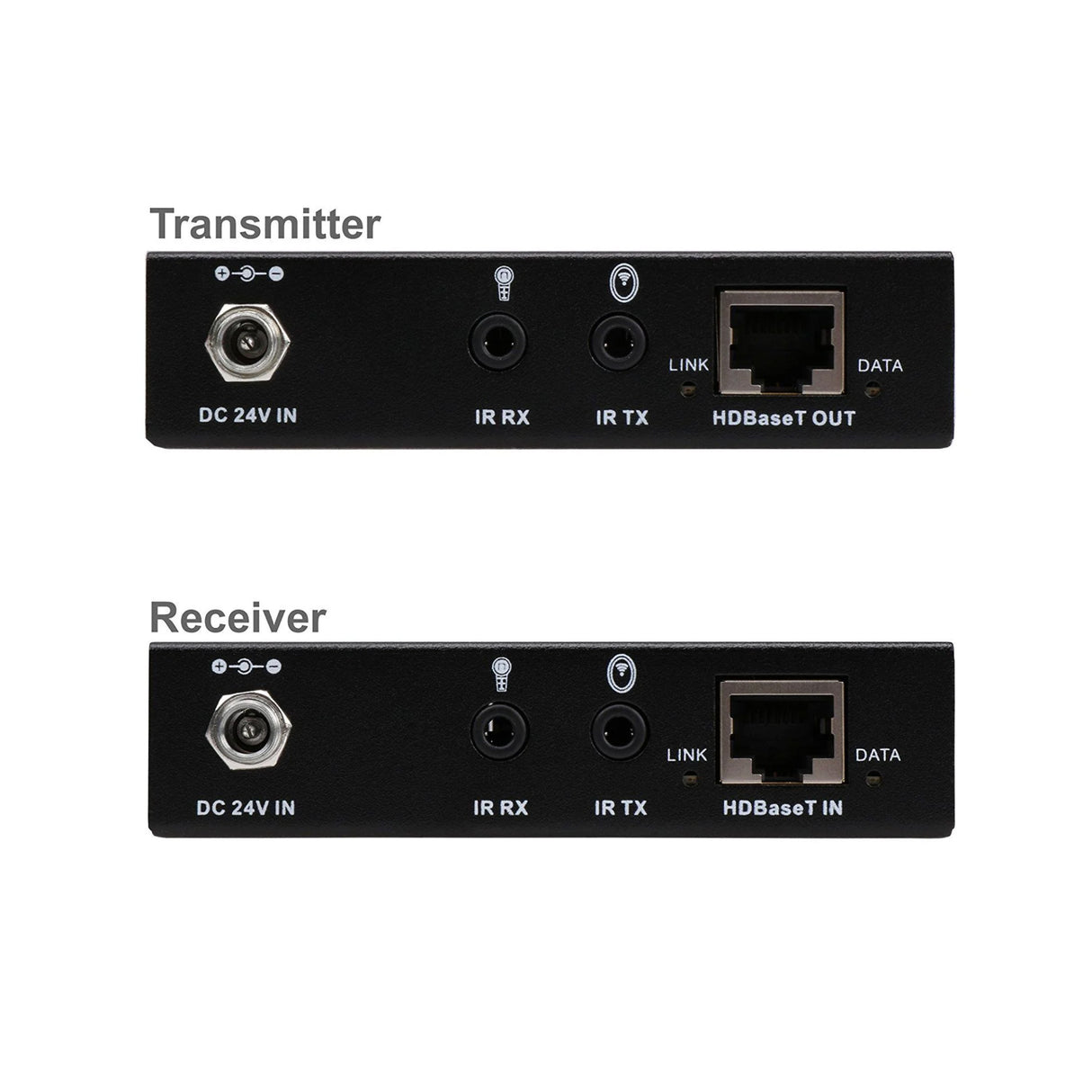 HDMI HDBaseT Extender with IR/RS-232 Control and PoC - 100m, 3D, Power over Cable, 4Kx2K