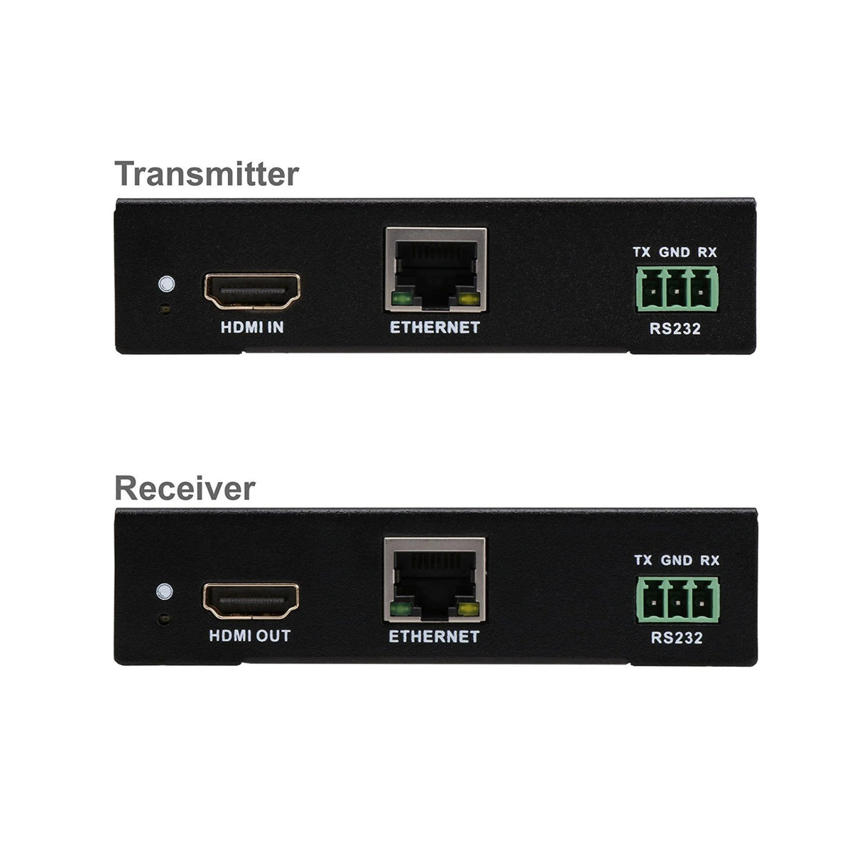 HDMI HDBaseT Extender with IR/RS-232 Control and PoC - 100m, 3D, Power over Cable, 4Kx2K