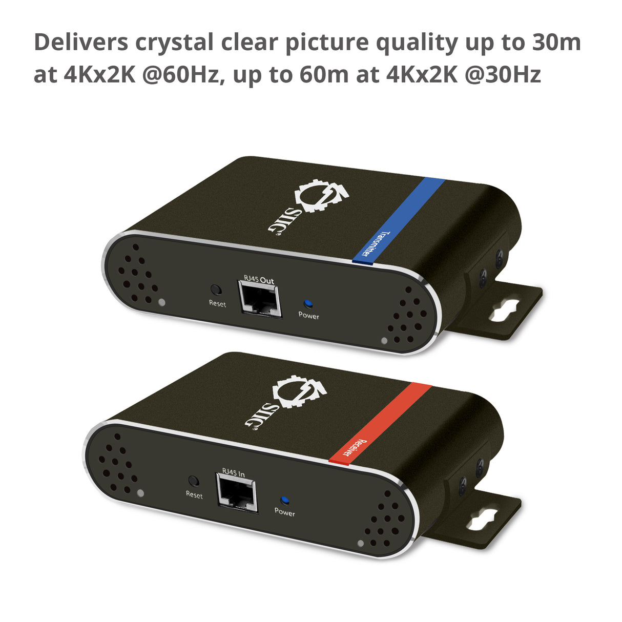 HDMI 4K Extender over Single CAT5e/6 Cable with IR - 60m