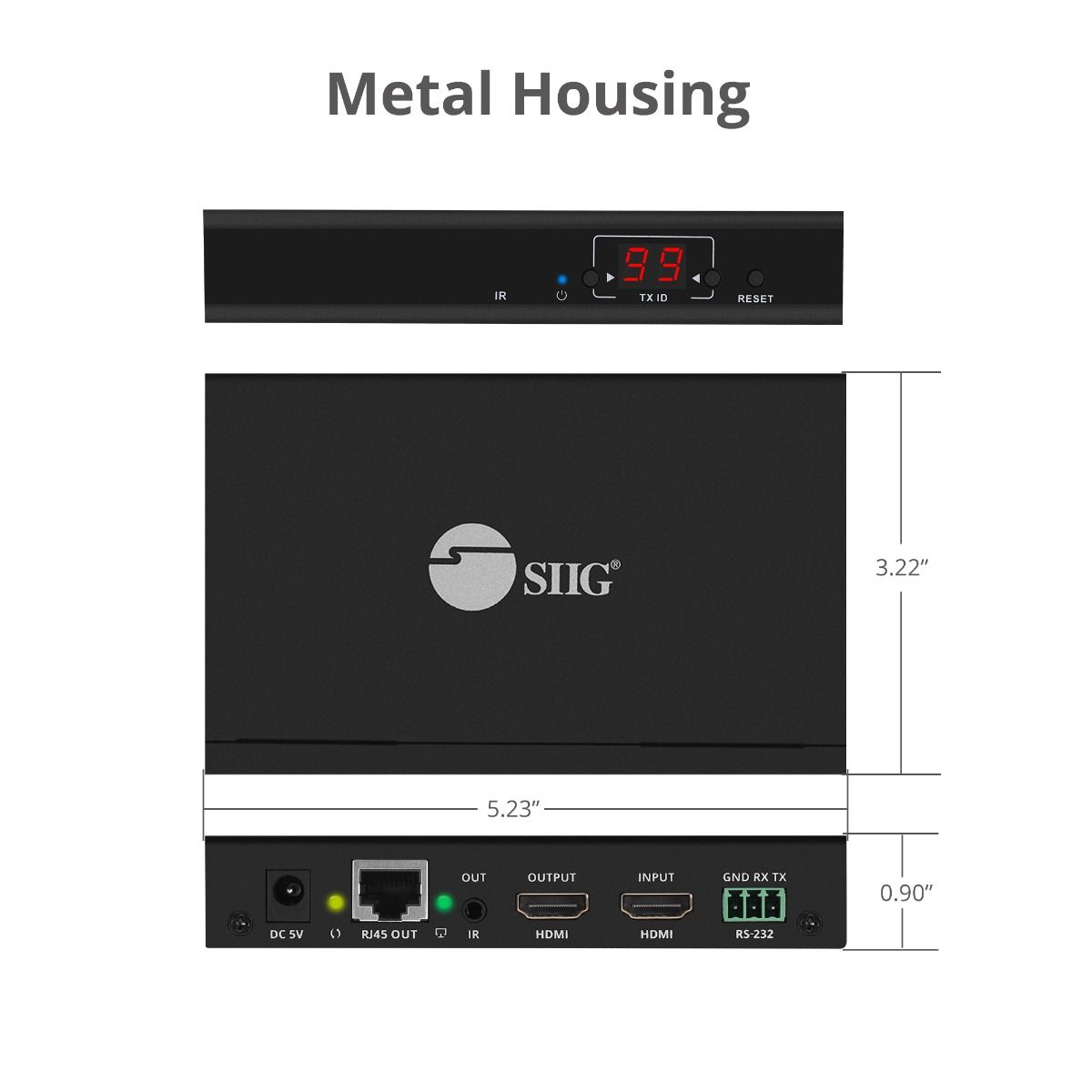 HDMI Over IP Extender with IR - Encoder (TX)