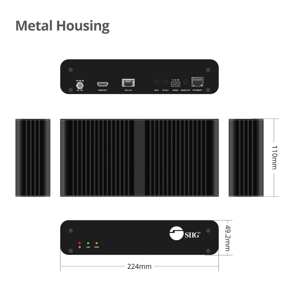 HDMI 2.0 AV Over IP SDVoE - Decoder