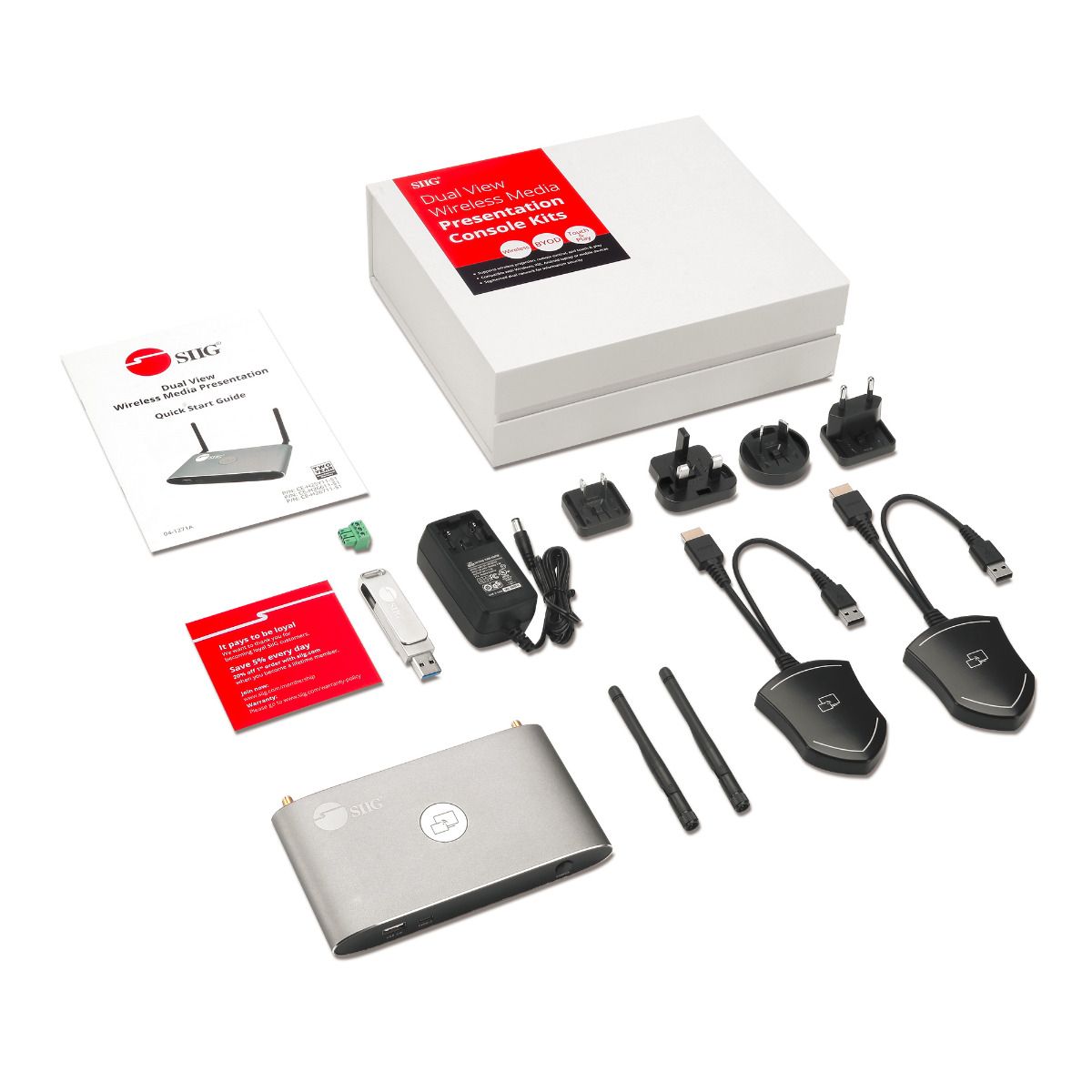 Dual View Wireless Media Presentation Kit