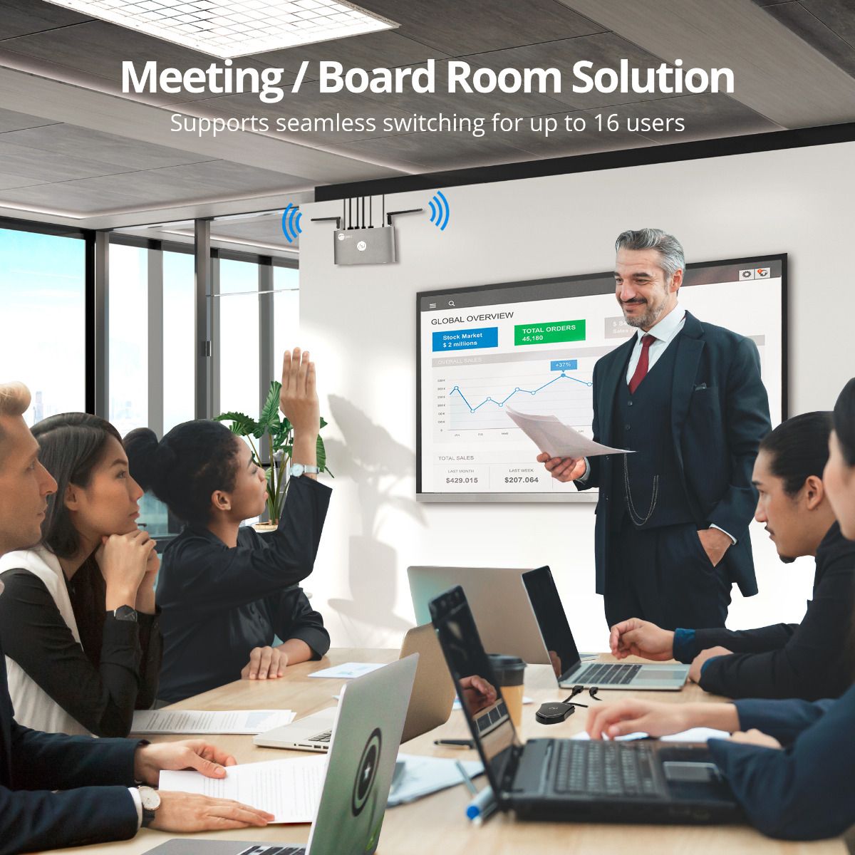 Dual View Wireless Media Presentation Kit