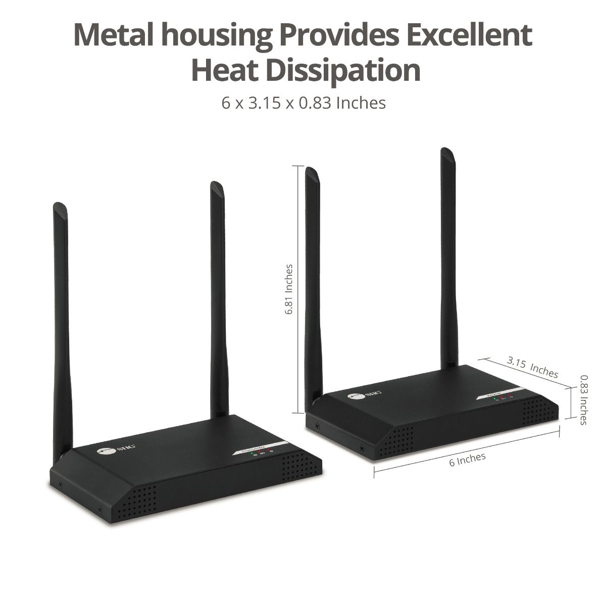 Full HD Wireless HDMI KVM Extender with Loop out