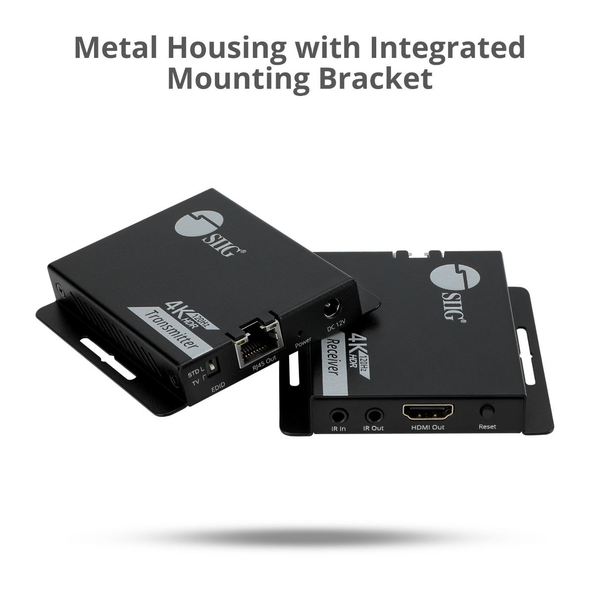 4K120Hz HDMI Extender with IR - up to 132ft (40M) - EDID - Nearly zero latency