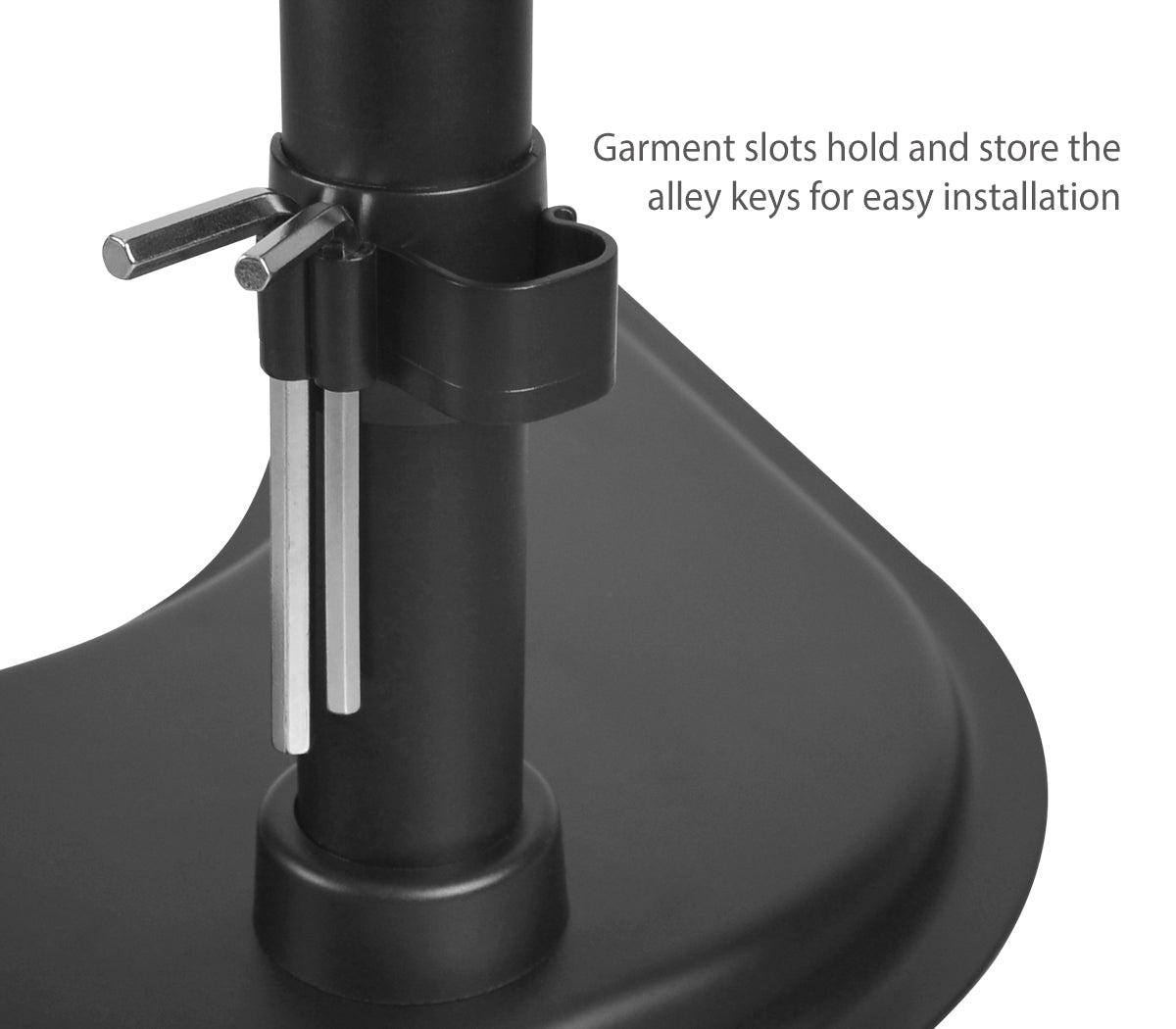 Articulated Freestanding Triple Monitor Desk Stand - 13"-27", Max Load 17.6lbs each