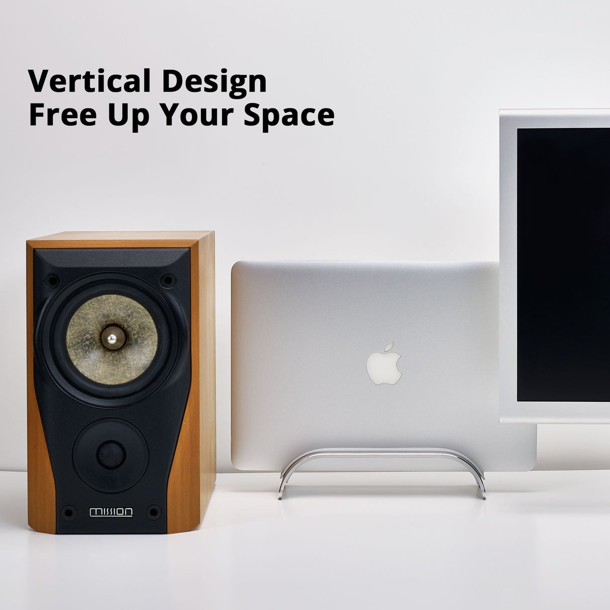 Aluminum Vertical Laptop Stand