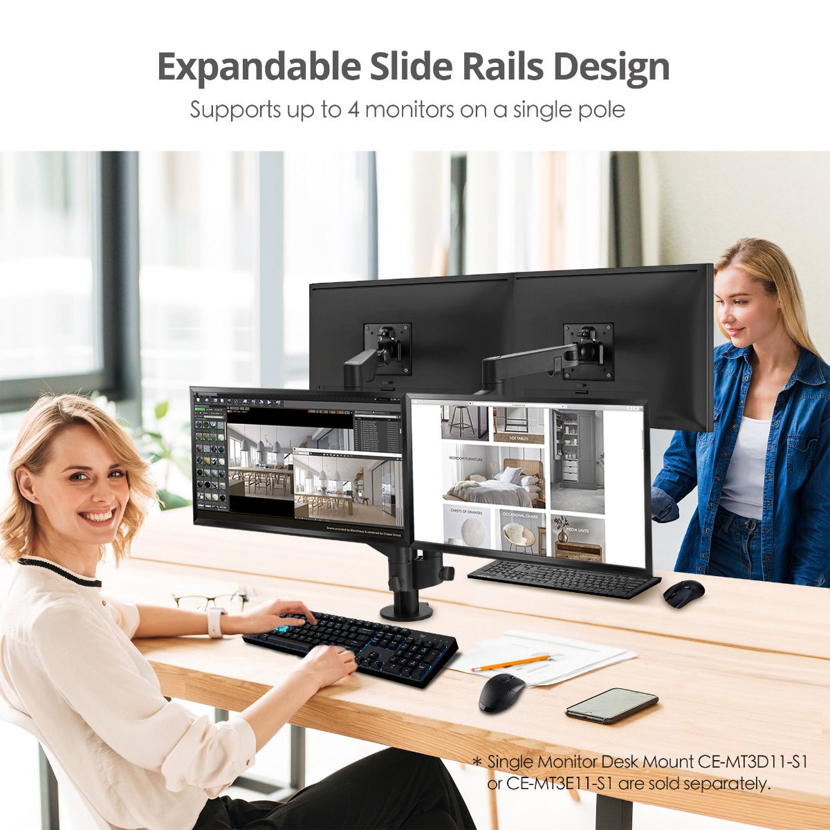 Replaceable Articulating Separate Arm