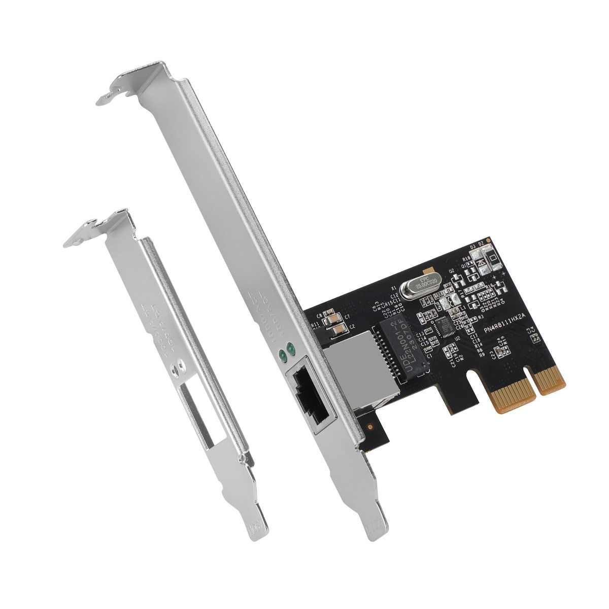 Dual Profile Gigabit Ethernet PCIe - up to 1000Mb/s data transfer rate