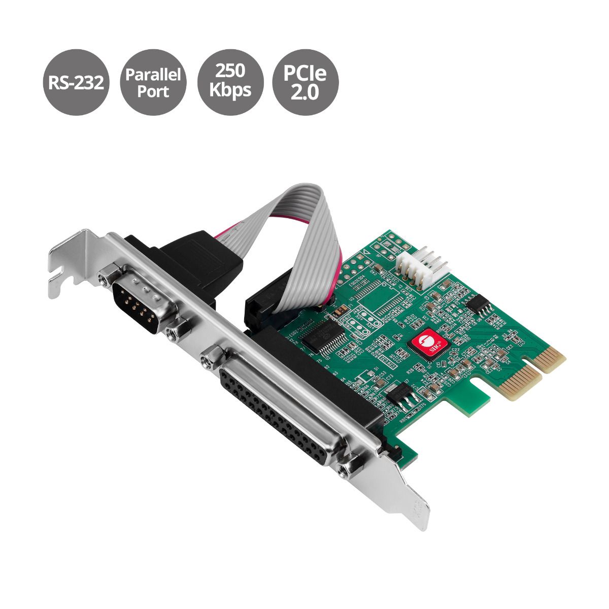 DP Cyber 1S1P PCIe Card