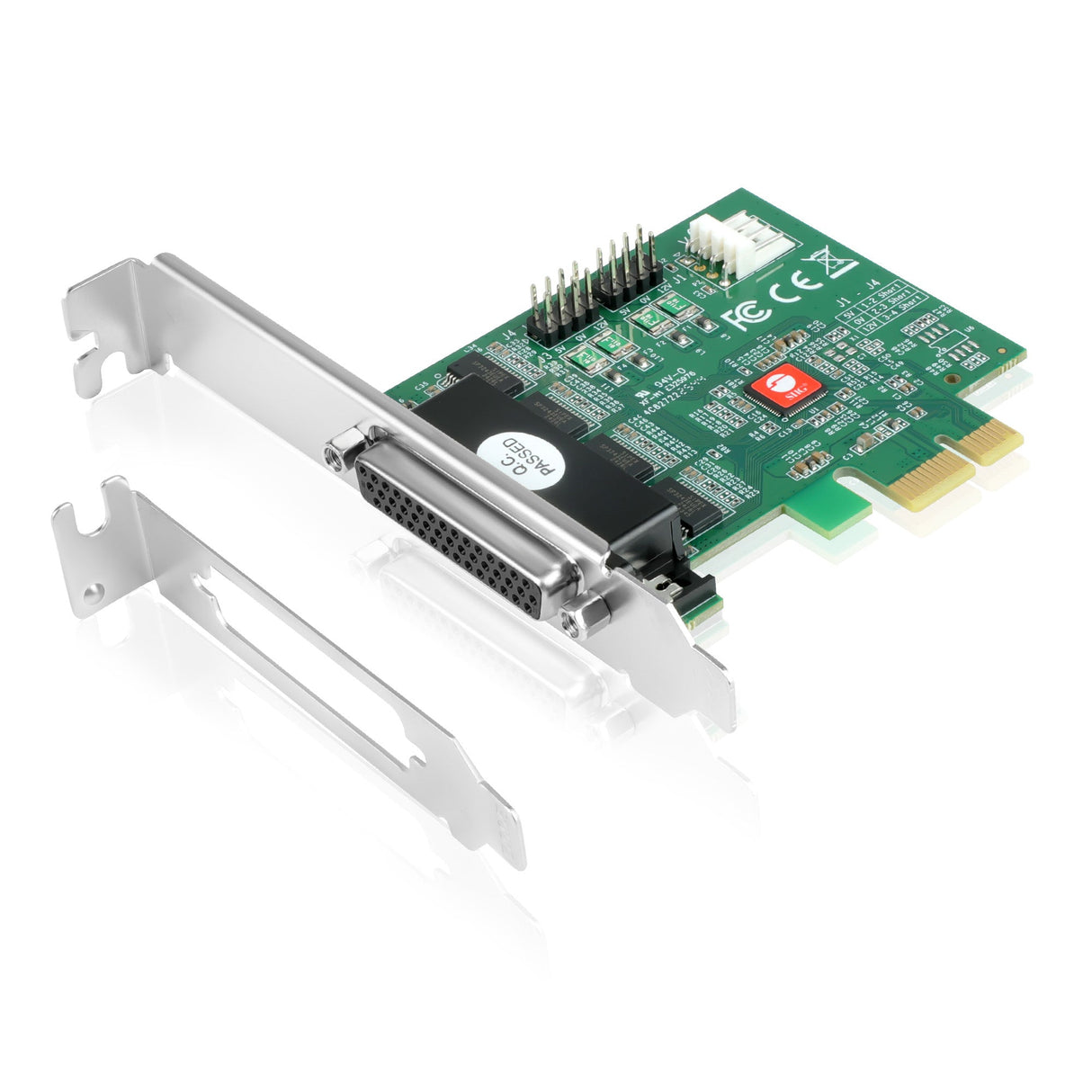 DP CyberSerial 4S PCIe, PCI Express x1 Interface, Dual-Profile Design, TAA Compliant