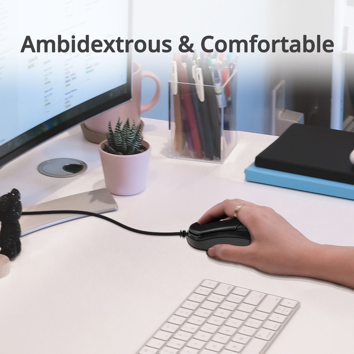 3 Buttons USB Optical Mouse