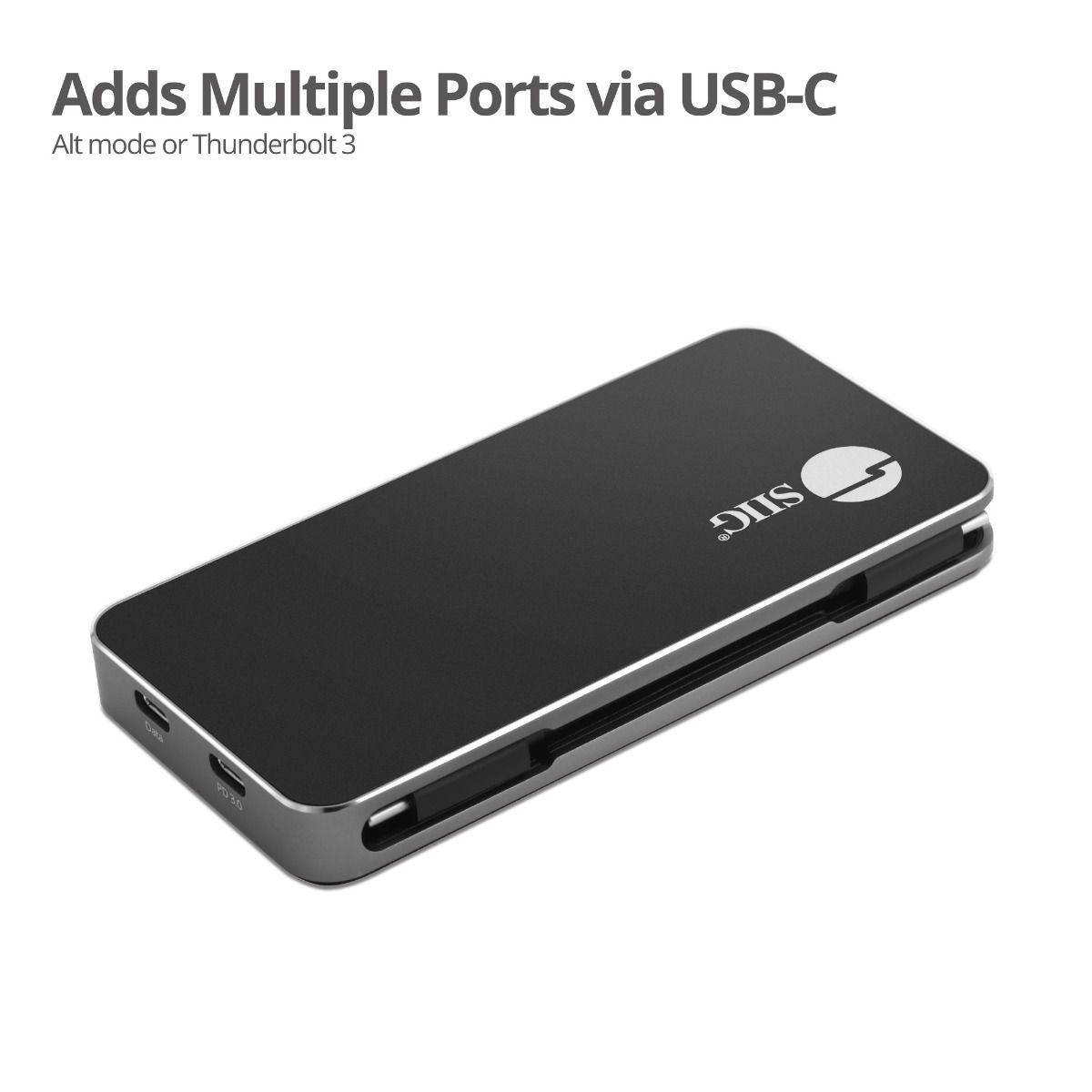 USB-C MST Video Travel Docking with PD Pass Through