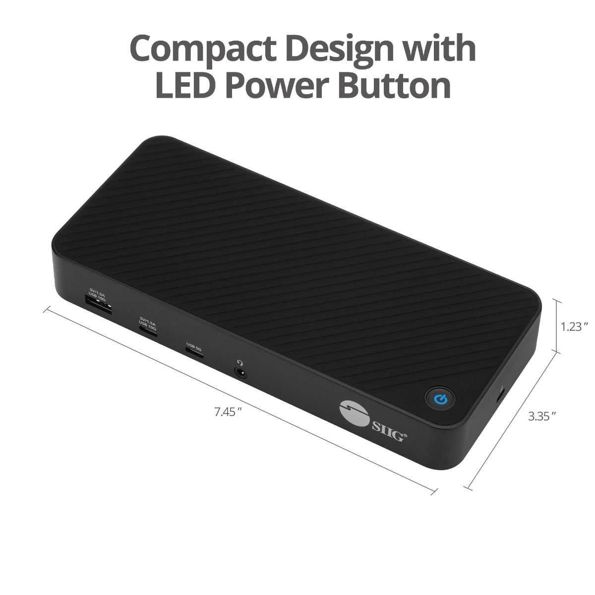 Triple Hybrid 4K Video Docking Station with PD Charging- Windows & Mac M1/M2/M3 Pro/Max Compatible