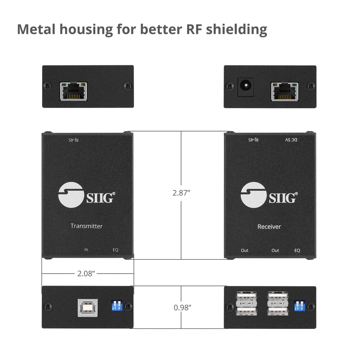 4-Port USB 2.0 Extender