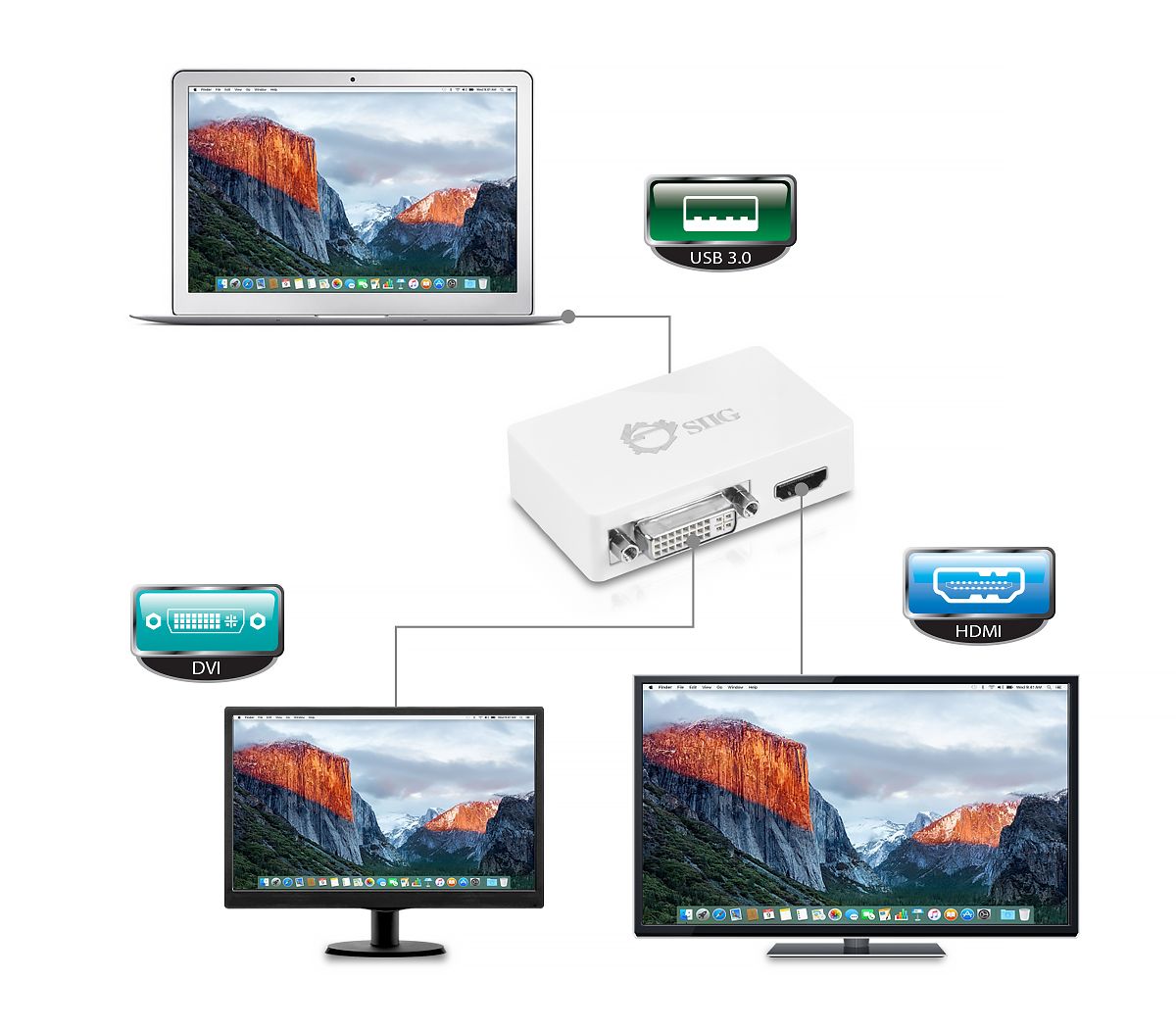 Dual USB-C Hub HDMI with Card Reader and PD Adapter - Space Gray