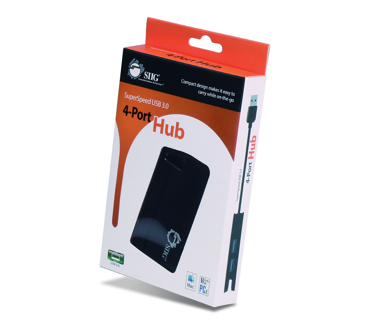 SuperSpeed USB 3.0 4-Port HubSuperSpeed USB 3.0 4-Port Hub