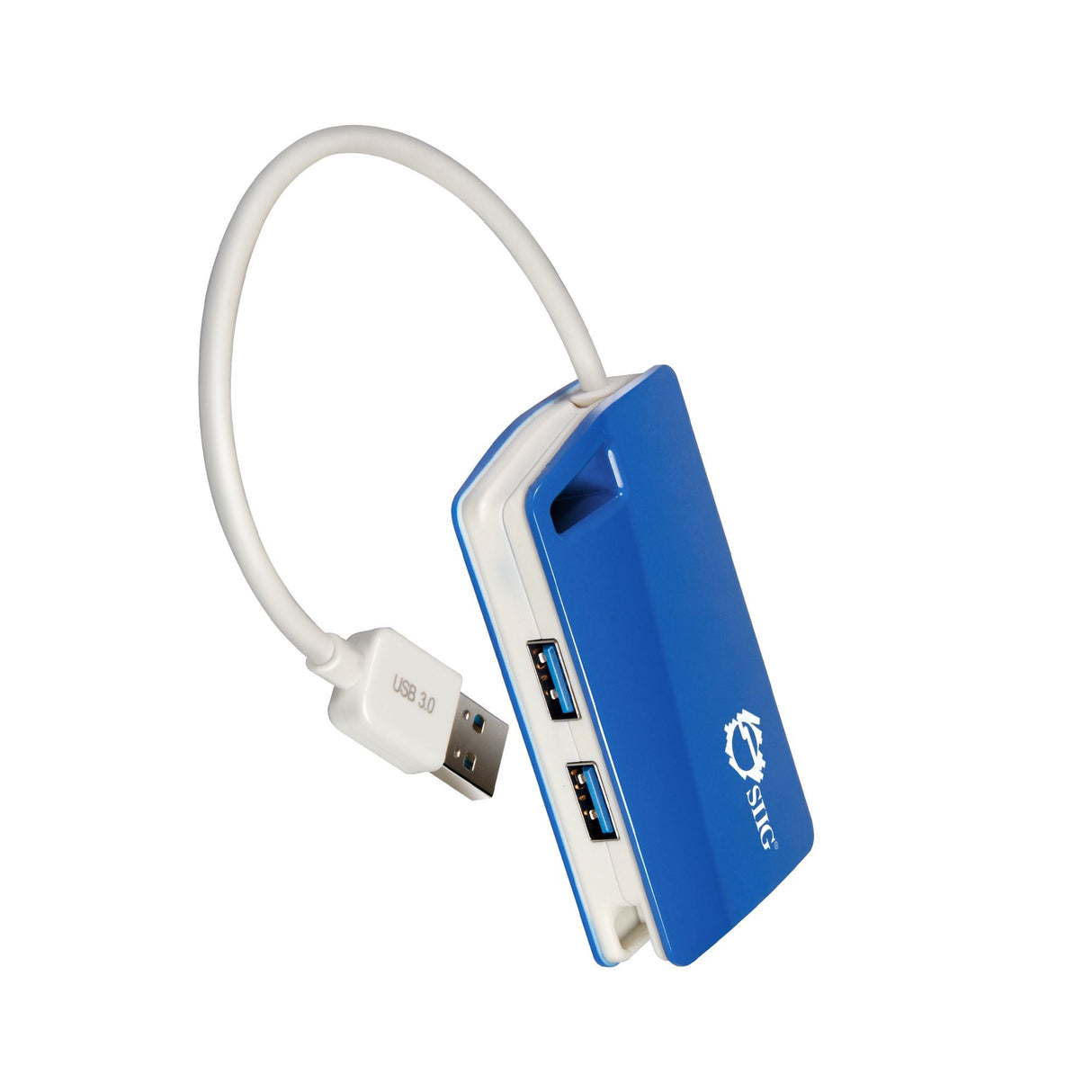 SuperSpeed USB 3.0 4-Port Hub - Cobalt Blue