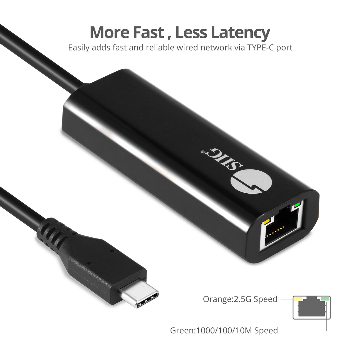 USB-C to 2.5G Ethernet Adapter