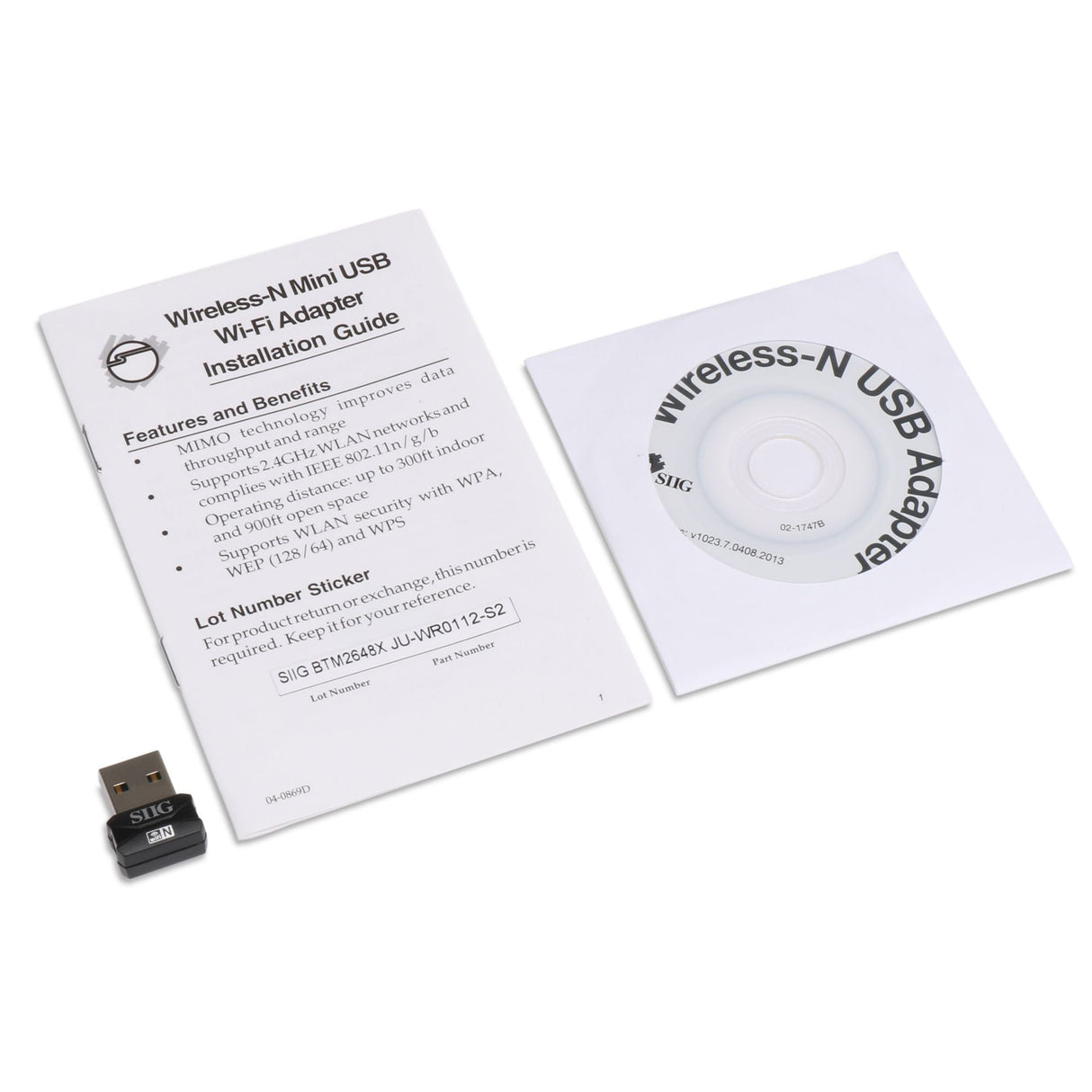 Wireless-N Mini USB Wi-Fi Adapter