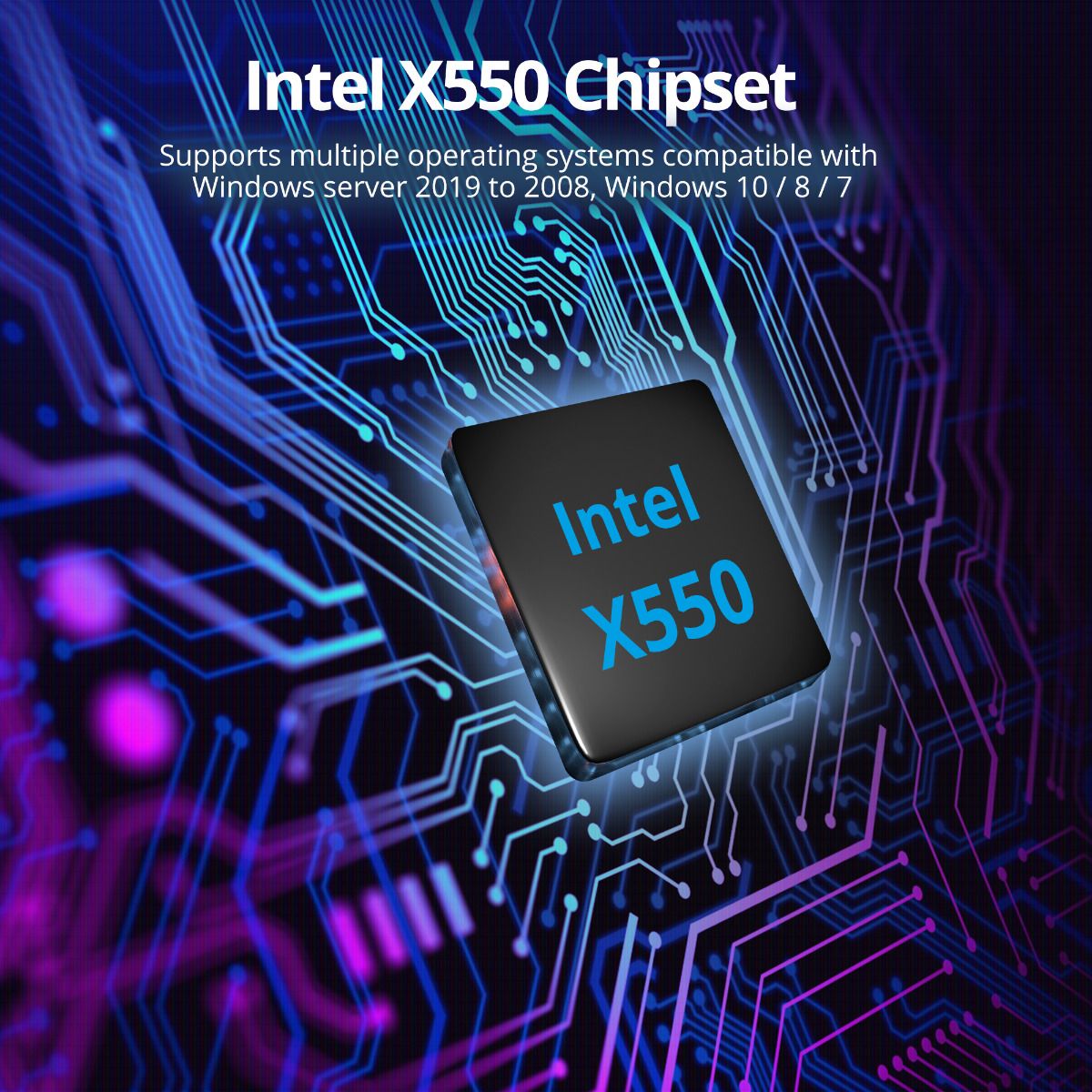 Single Port 10G Ethernet Network PCI Express
