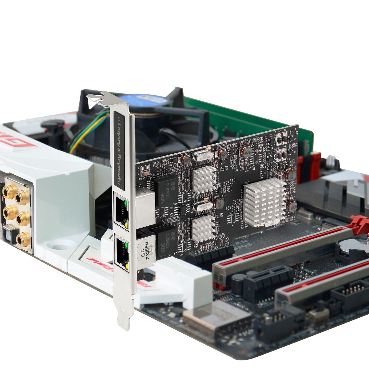 Dual 2.5G 4-Speed Multi-Gigabit Ethernet PCIe Card