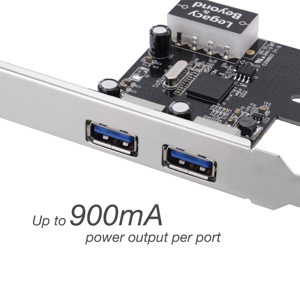 USB 3.0 2-Port (Ext) PCIe Host Card