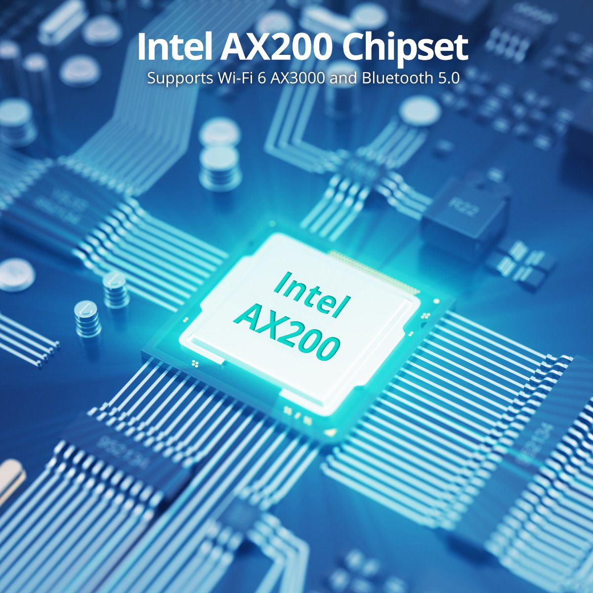 WiFi 6 Dual Band Ethernet PCIe Card - AX3000