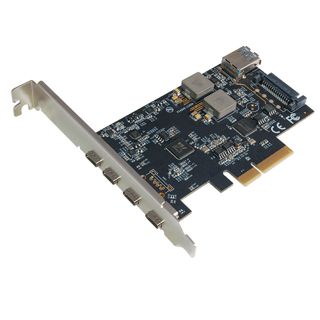 5-Port USB 4C1A 10Gbps PCI Express Card
