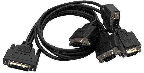 4-Port Fan-Out Cable for PCIe card