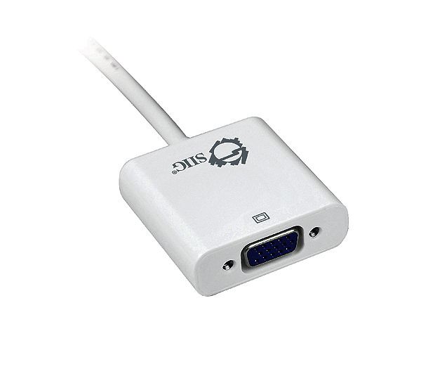 Mini DisplayPort to VGA Adapter Converter