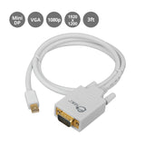 3ft Mini DisplayPort to VGA Converter Cable (mDP to VGA)