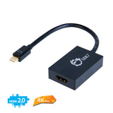 Mini DisplayPort 1.2 to HDMI 4Kx2K 60Hz Active Adapter