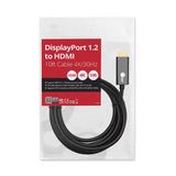 DisplayPort 1.2 to HDMI 10ft Cable 4K/30Hz