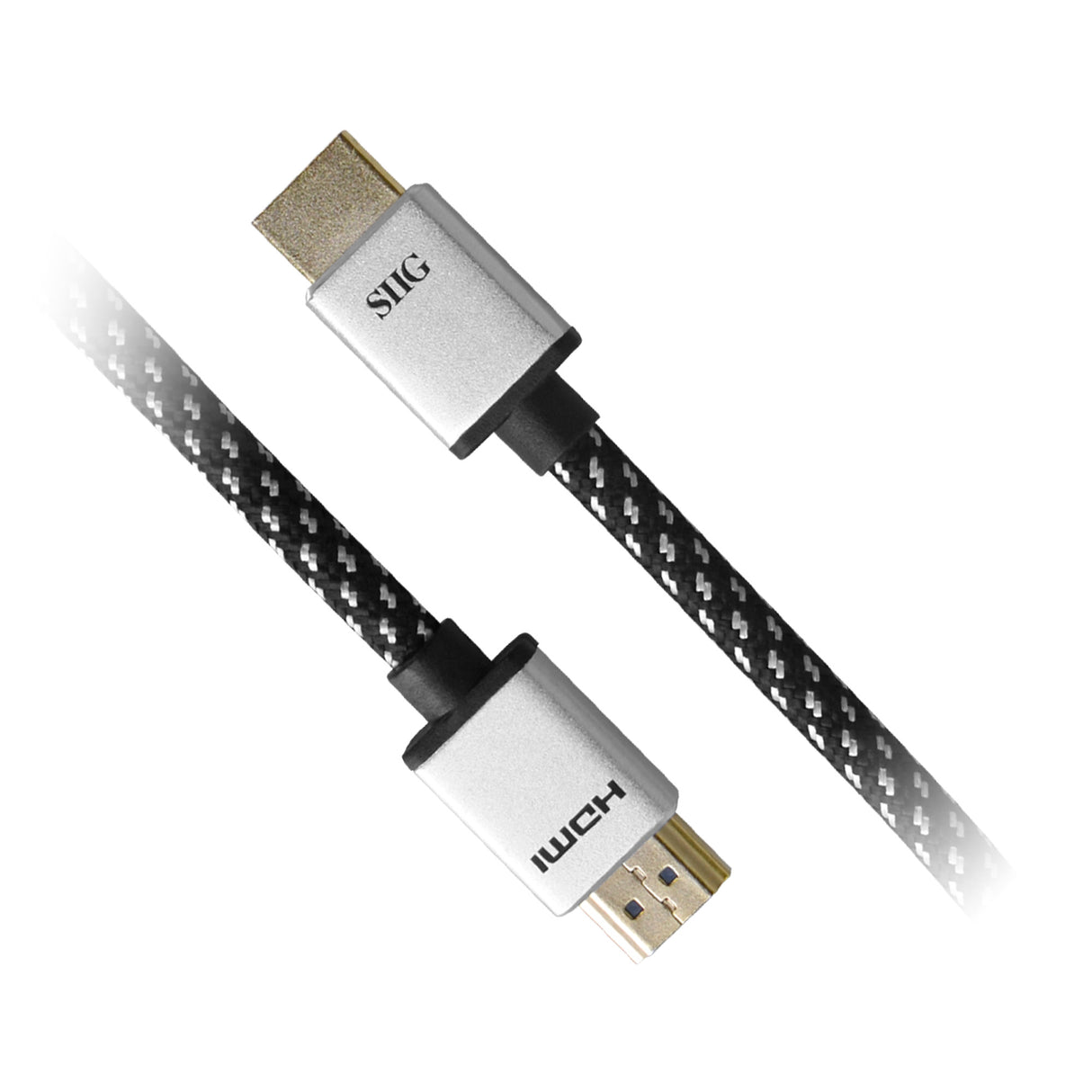 Woven Braided High Speed HDMI Cable 2m - UHD 4Kx2K