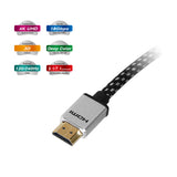 Woven Braided High Speed HDMI Cable 3m - UHD 4Kx2K