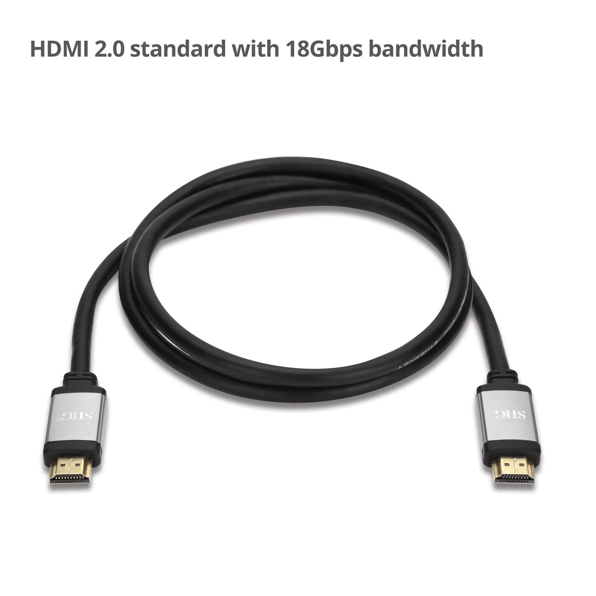 4K High Speed HDMI Cable - 4ft (1.2M) - 4K 60Hz - 18Gbps - 28AWG