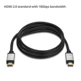 4K High Speed HDMI Cable - 8ft (2.4M) - 4K 60Hz - 18Gbps - 28AWG
