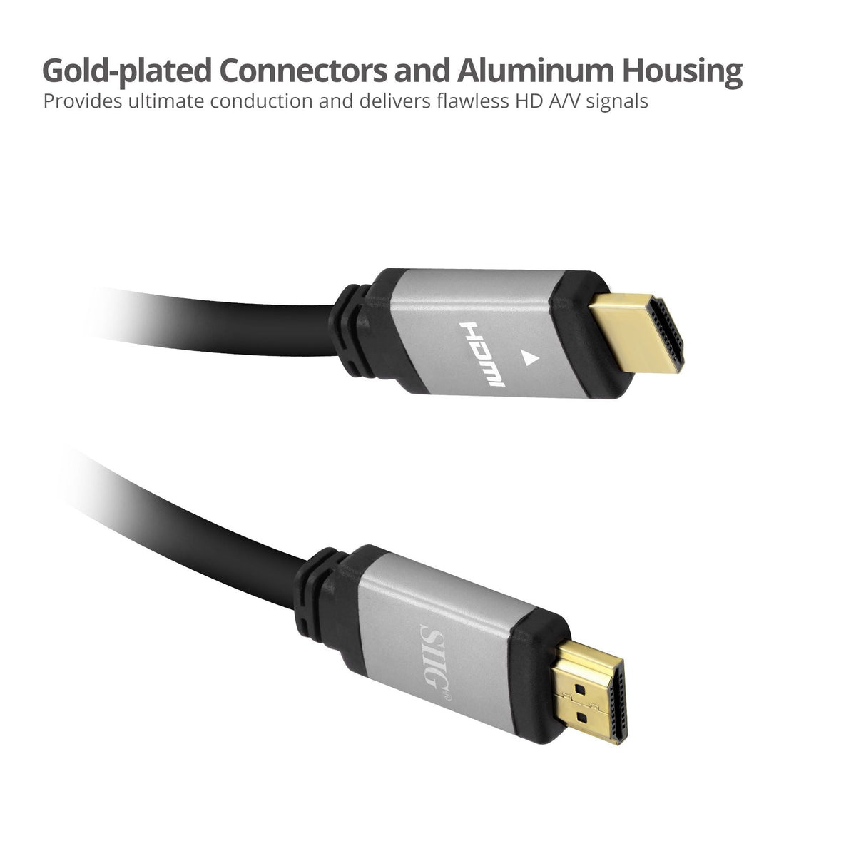 4K High Speed HDMI Cable - 8ft (2.4M) - 4K 60Hz - 18Gbps - 28AWG
