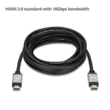 4K High Speed HDMI Cable - 12ft (3.5M) - 4K 60Hz - 18Gbps - 28AWG