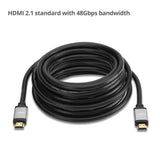 Ultra High Speed HDMI Cable - 16ft(5M) - 8K60Hz/4K120Hz - 48Gbps- eARC - Dynamic HDR -DSC - HDCP 2.3 - 8K HDMI Cable - Aluminum